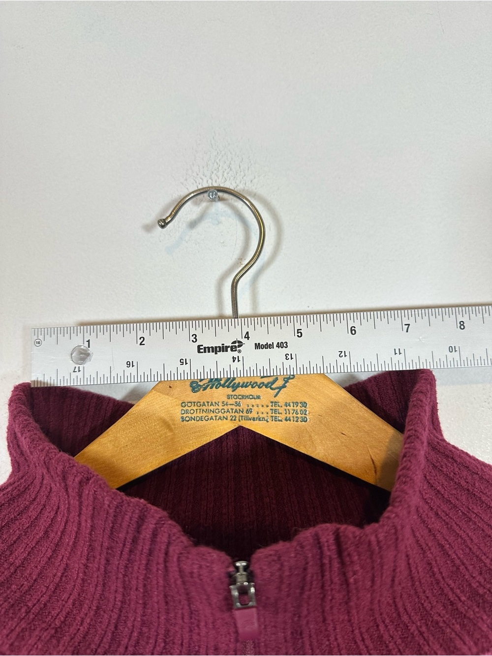 Eddie Bauer Houndstooth Sweater Quarter Zip Mock Neck XL Pink Grandma Preppy - Picture 10 of 14